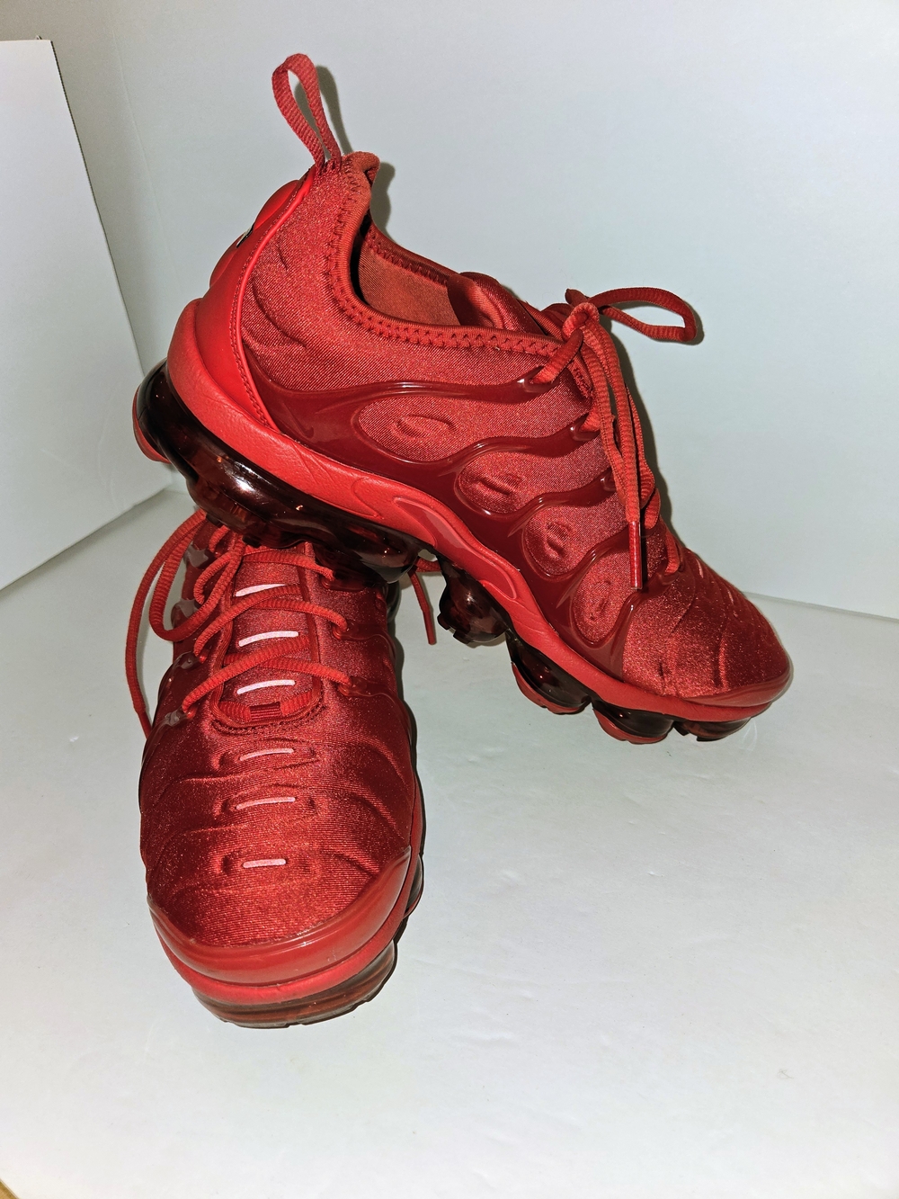 Nike Air VaporMax Plus Men's 8.5 Red Sneakers